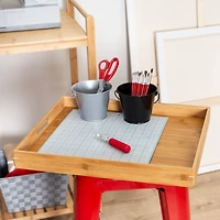 Honey Can Do Bamboo Rolling Cart