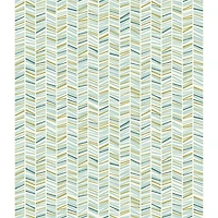 My Style Ivan Broken Chevron Peel & Stick Wallpaper