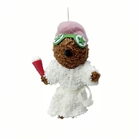 6" Spa Mask Mouse Felt Ornament by Ashland®