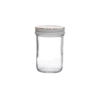 4.25" Glass Jar with Floral Lid by Ashland®