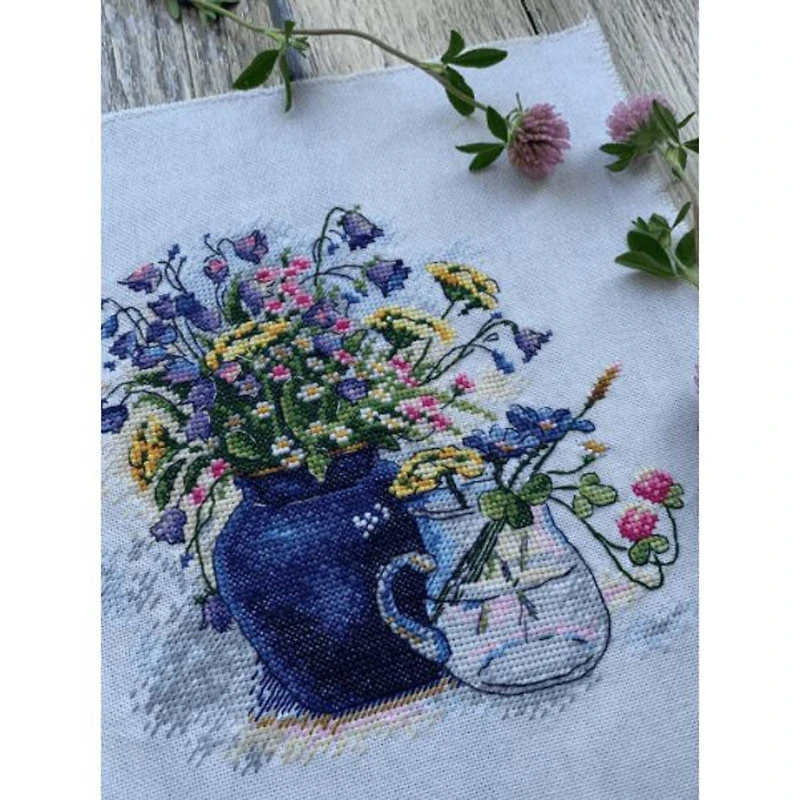 MP Studia Bouquet Cross Stitch Kit