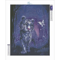 Sparkly Selections Baby Tiger and Butterfly Diamond Painting Kit