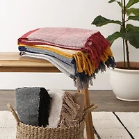DII® Urban Cityscape Border Throw