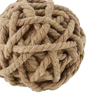 Brown Jute Handmade Woven Orb Set