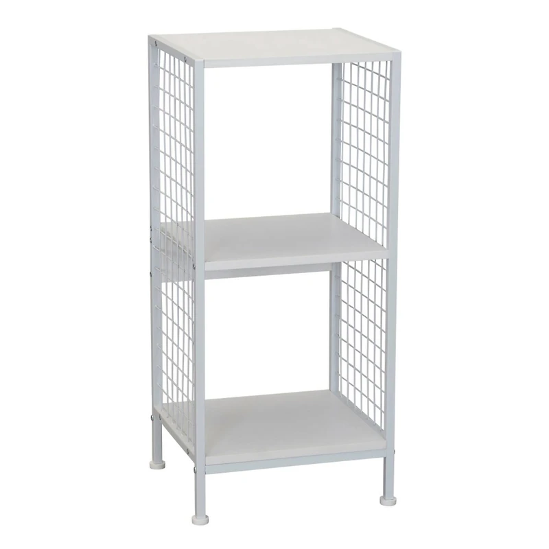 Household Essentials 28" Trellis 2 Compartment Storage Bookshelf