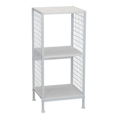 Household Essentials 28" Trellis 2 Compartment Storage Bookshelf