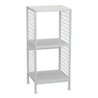 Household Essentials 28" Trellis 2 Compartment Storage Bookshelf