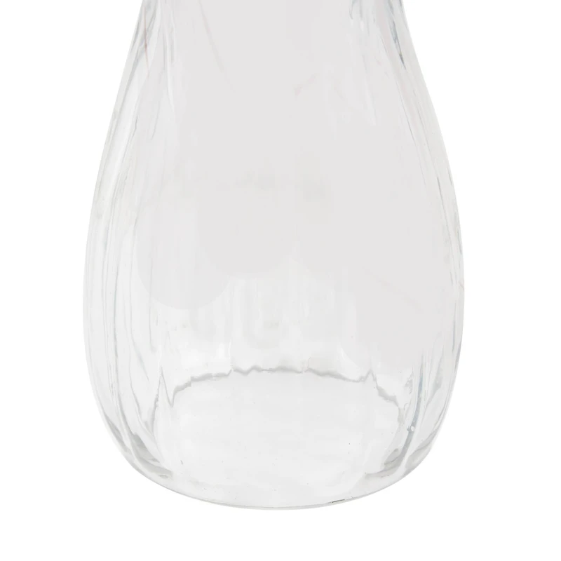 Textured Glass Mushroom Sculpture Set