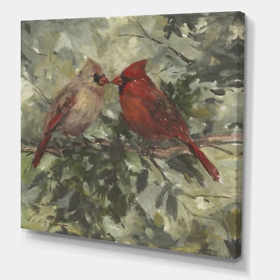 Designart - Kissing Cardinals