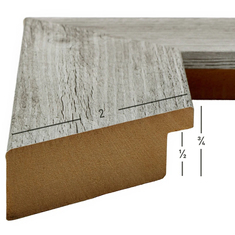 Pack Craig Frames American Barn Light Gray Picture Frame