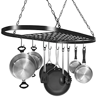 Sorbus Ceiling Mounted Pot & Pan Rack