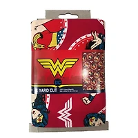 Camelot Fabrics DC Comics Wonder Woman Circles Cotton Precut, 4ct.
