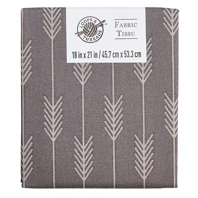 Gray Tonal Fabric By Loops & Threads™