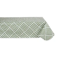 Artichoke Grid Vinyl Tablecloth 60" x 84"