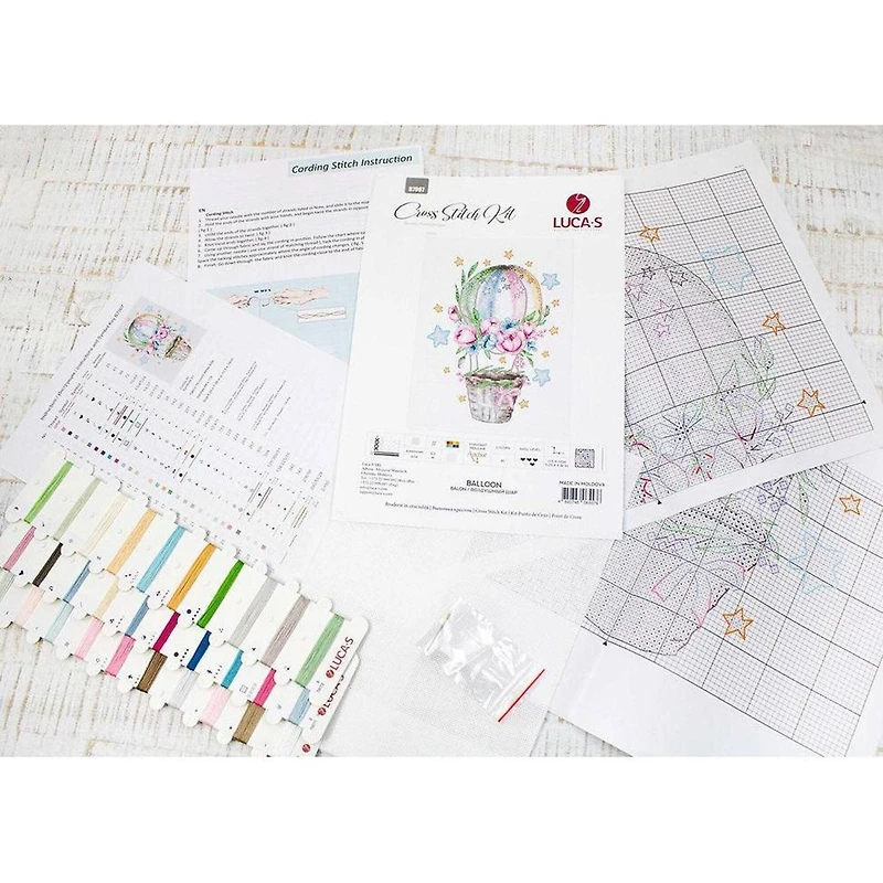 Luca-s Ballon Counted Cross Stitch Kit