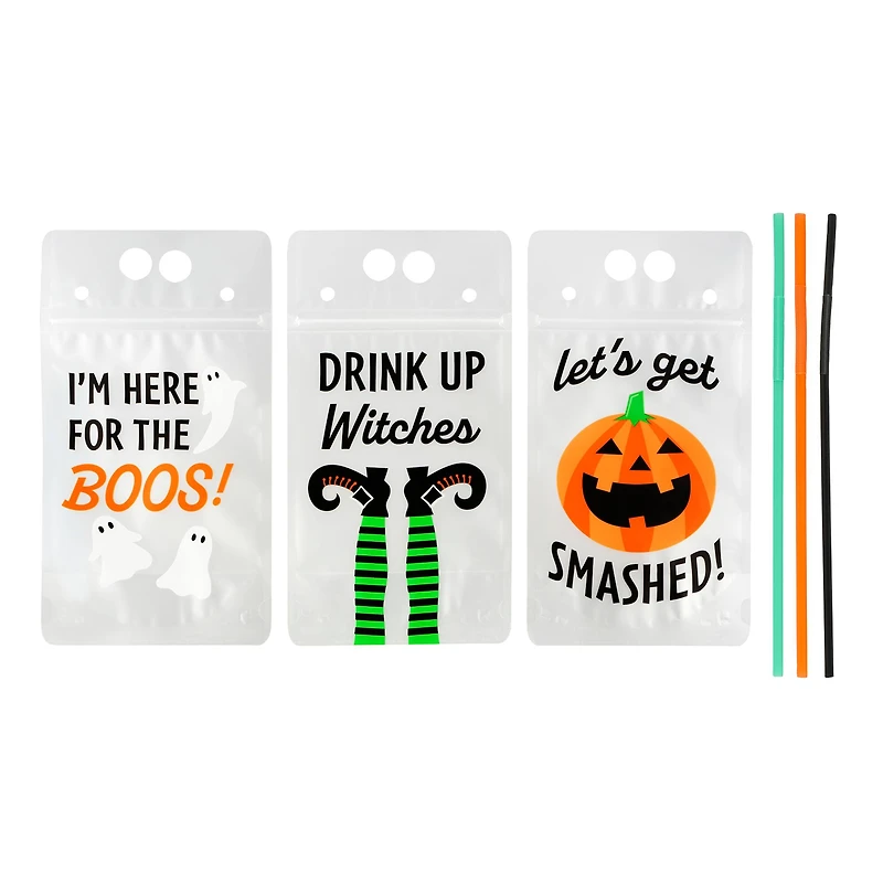 Halloween Drink Pouches, 6ct. by Celebrate It™