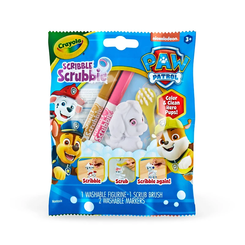 Assorted Crayola® PAW Patrol™ Scribble Scrubbie® Kit, 1pc.