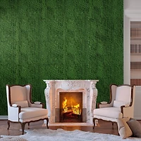 GreenSmart Dekor Green Velvet Faux Green Plant Wall, 4ct.