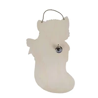 17" Kitten in Stocking DIY Wood Wall Plaque by Make Market®