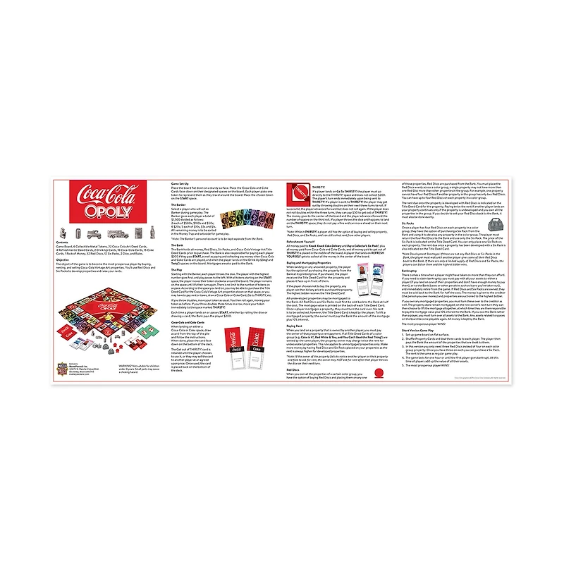 Coca-Cola® Opoly Collector's Edition Set