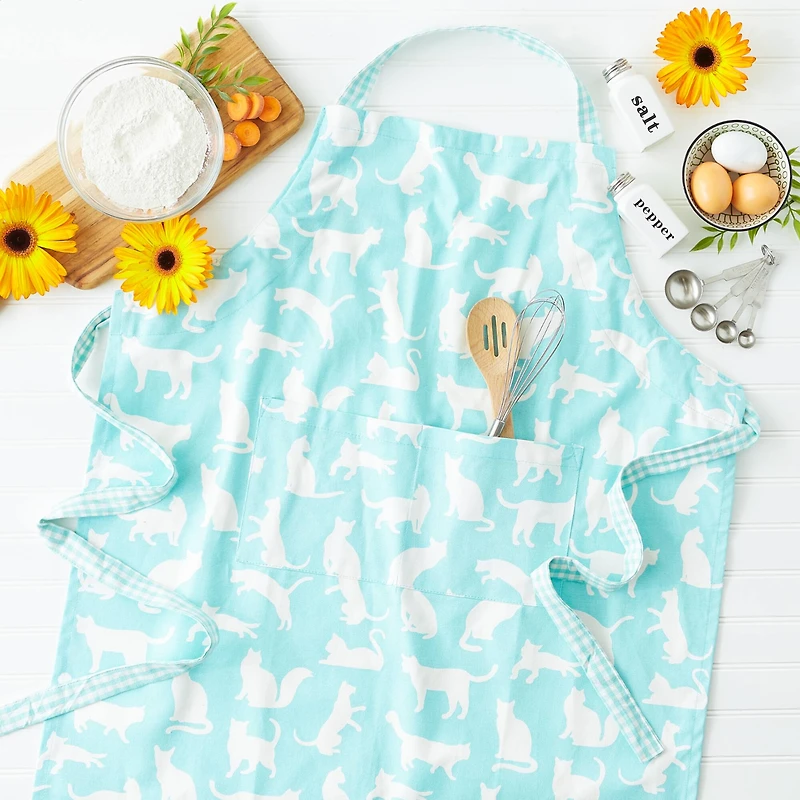 DII® Cat Print Chef Apron