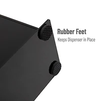 Mind Reader Foundation Collection Black Utensil Dispenser, 2ct.