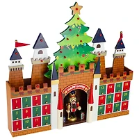 20.5" Nutcracker Castle Christmas Advent Calendar Decoration