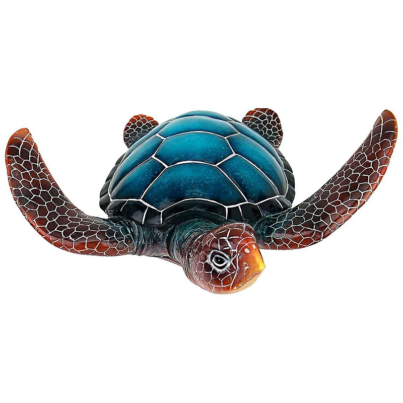 Design Toscano 12" Blue Sea Turtle Statue