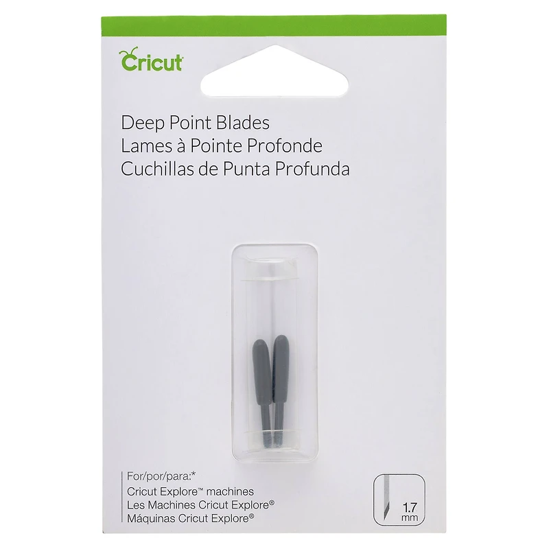 6 Packs: 2 ct. (12 total) Cricut® Deep Cut Refills