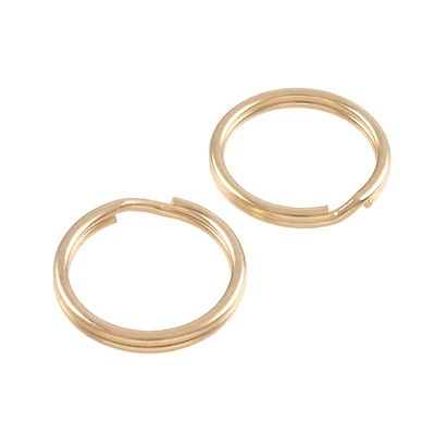 12 Packs: 28 ct. (336 total) 24mm Gold Split Rings by Bead Landing™