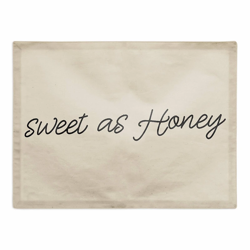 Sweet As Honey Hive 18" x 14" Poly Twill Placemat