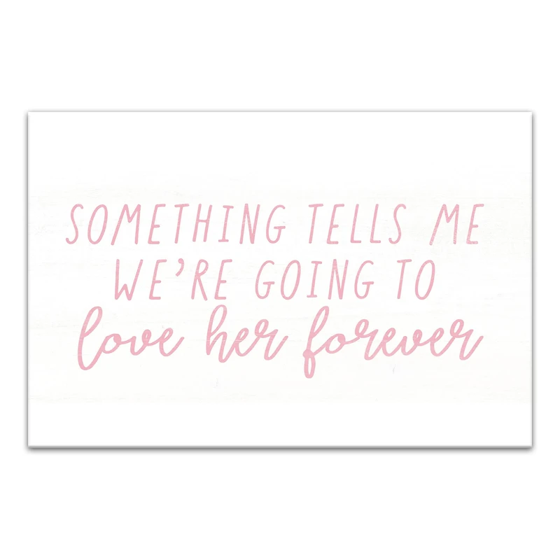 Love Her Forever 24" x 16" Canvas Wall Art