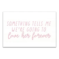 Love Her Forever 24" x 16" Canvas Wall Art