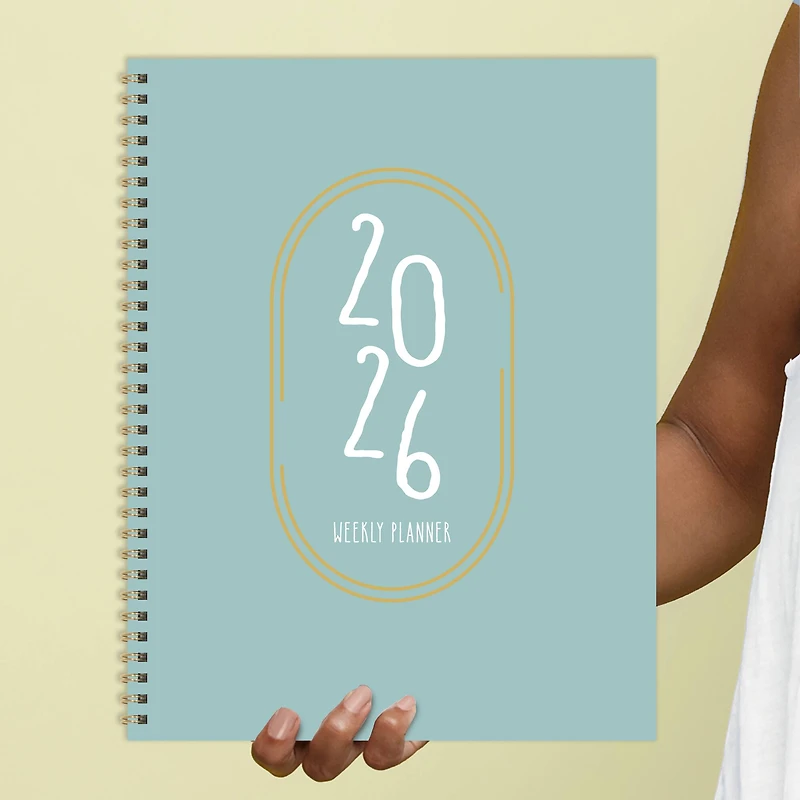 2026 Robin's Egg Large Weekly Monthly Planner