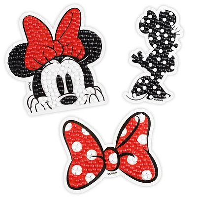 Camelot® Dots DOTZIES® Minnie Mouse Icon Diamond Painting Sticker Kit, Round Diamonds