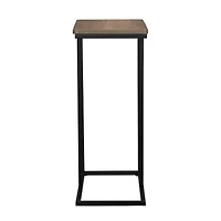 Household Essentials 25" Jamestown C-Shaped End Table