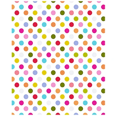 JAM Paper Pattern Pop Dots Design Tissue Paper, 12ct.