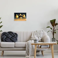 Stupell Industries Funny Exercise Workout Chicks Animals Wall Plaque Art