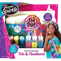 Cra-Z-Art Shimmer 'n Sparkle Tie Dye Fashion Tote & Headband