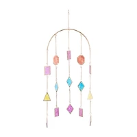 The Novogratz Multi Metal Contemporary Windchime, 34" x 14" x 2"