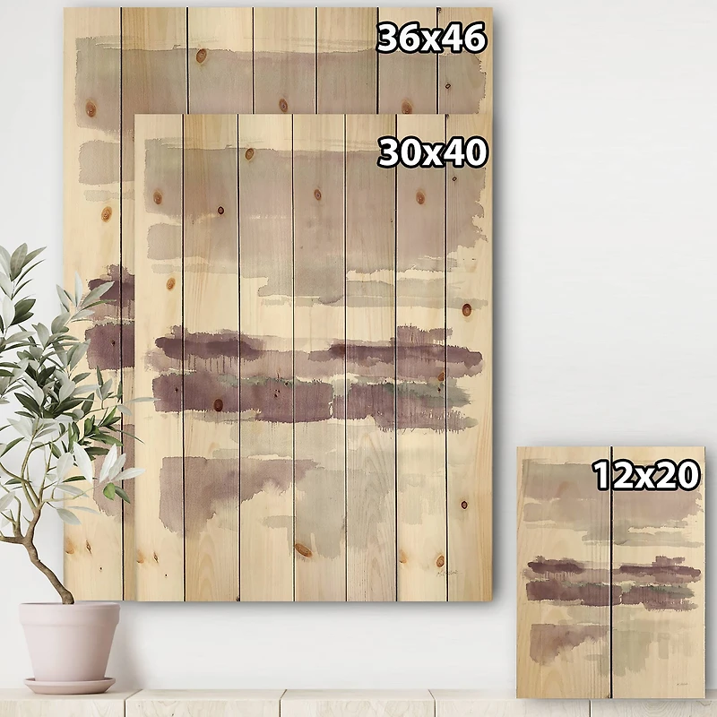 Designart - Purple Amethyst Wetlands