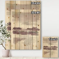 Designart - Purple Amethyst Wetlands