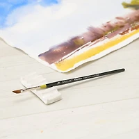 Golden Taklon Short Handle Dagger Striper Brush by Artist's Loft™ Vienna