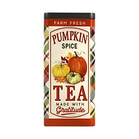 7.75" Pumpkin Spice Tea Tin Can by Ashland®