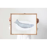 Hello Honey® Fish Wood Framed Wall Décor