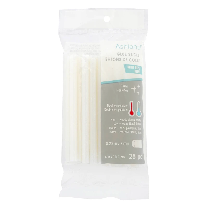 Mini Opal Dual Temperature Glitter Glue Sticks by Ashland®