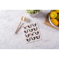 DII® Chickens Swedish Dishcloth, 3ct.