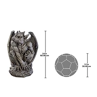 Design Toscano 24" Silas the Gargoyle Sentry Statue