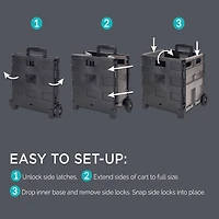 Simplify Jumbo Tote & Go Collapsible Utility Cart