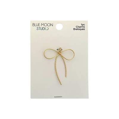 Blue Moon Studio™ Gold-Colored Bow Charm
